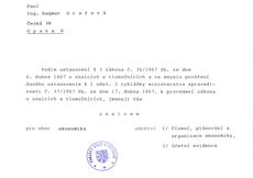 Náhled dokladu – Certifikát – soudní znalec